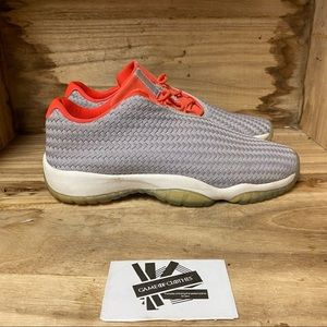 Nike air Jordan future grey red sneakers shoes